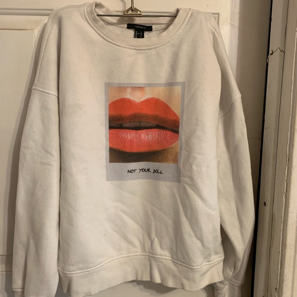 “Not your doll” women’s sweater, size L - Picture 2 of 4